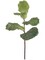 36" Artificial Fiddle Leaf Tree Branch Spray - Realistic Silk Leaves, Flexible Stem, Ideal for DIY, Floral Arrangements, Home & Office Decor - All-Season Use, Floral Home by Artificial Flowers